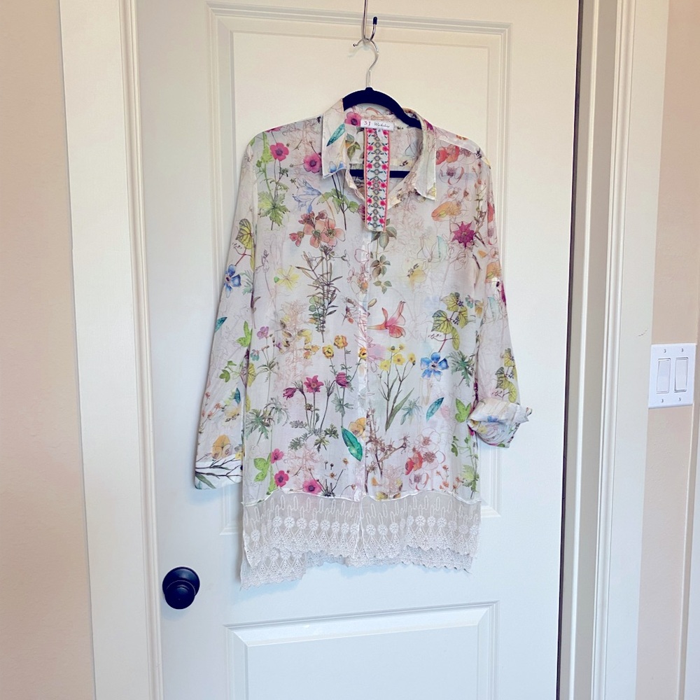 Workshop button up blouse